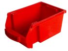 Bac à bec polypro - emboitables à vide - 1L - rouge