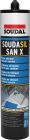 Mastic silicone neutre - SOUDASIL SAN X blanc - cartouche de 280ml