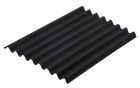 Plaque ONDULINE EASYLINE 100 x 76 cm - noir intense