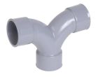 COUDE DOUBLE PARALLELE G RAYON FEMELLE/FEMELLE  87°30 DIAMETRE 32   - OF88