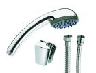 kit quarzo douchette quarzo+flexible da 150 cm+support mural