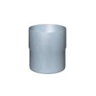 Manchon tulipé Ø100 mm - zinc - prePATINA clair