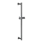 BARRE DE DOUCHE SEULE 60 CM METAL BROSSE