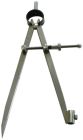 COMPAS A RESSORT PORTE-CRAYON 250MM ACIER POLI
