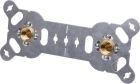 Platine double EA150 sécable F15x21 PER à sertir Ø12