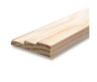 Chambranle moderne raboté pin - Long. 2400 mm x larg. 50 mm x ep. 10 mm