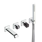 facade mitigeur encastre bain douche italy  poignee marquinia exit108