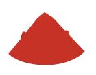 ANGLE D'APPROCHE 90° DALLE GAROCHUT 110mm x 110mm x 40mm