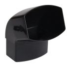 COUDE MF 67'30 POUR TUBE DE DESCENTE 105X76 TYPE OVATION 38 NOIR - UCM6GTN