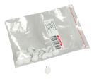 SACHET DE   20 CACHES VIS BLANC      ˗ 20CVIS