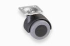 ROULETTE PIVOTANTE DOUBLE 40 mm PARQUET  802200 - P/1