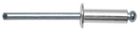 RIVET AVEUGLE ALUMINIUM T.P.R.  6 X 20 mm - P/250