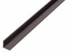 Profilé cornière égale 30x30x2mm / 1m plastifié noir