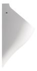 URINOIR AQUATECH MURAL CERAMIQUE BLANC #