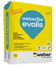 Enduit monocouche semi allege WEBERLITE EVOLIS 347 beige chanvre sac de 25kg