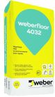 Ragreage autolissant WEBERFLOOR 4032 - sac de 25kg