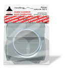 Accessoire bande autocollante Adhesif aluminium haute temperature pour Firerock 50mm X 15 m