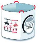 Accessoire Big Bag retour dechets imprime pour programme Rockcycle