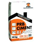 Liant pour la realisation de travaux courants PRB CIMENT BLANC sac 20kg