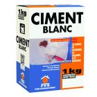 Liant pour la realisation de travaux courants PRB CIMENT BLANC sac 1kg