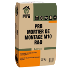 MORTIER DE MONTAGE ECO CONÇU PRET A L&#8217.EMPLOI M10 R&amp.D 25KG