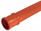 Tube en polypropylene pour assainissement Acaro PP SN16 RB - diam. 160mm x long. 3m