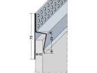 Profile de ventilation sous toiture Section ventilation 75 cm2 / ml (ep. Panneau 8 a 15mm) Naturel Longueur 2,50m