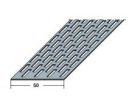 Bande de ventilation, perforation rectangulaire Section ventilation 185 cm2 / ml Noir Longueur 2,50m