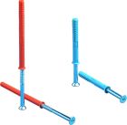 Cheville de fixation pour vetage SDF-S-10H 180MM ZN - Boite de 50