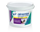 Enduit decoratif organique CREPI RUSTIQUE blanc - seau de 15kg