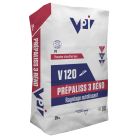Enduit de ragreage autolissant V120 PREPALISS 3 RENO 25kg