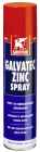 Revetement en zinc a sechage rapide GALVATEC Zinc Spray - aerosol 400 ML