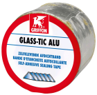 Bande d'etancheite GLASS-TIC ALU - base petrolatum 10 m x 10 cm