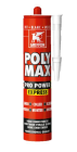 Colle de montage sans solvants POLY MAX PRO POWER EXPRESS blanc - cartouche de 435g
