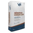 Corps d'enduit de renovation a la chaux RENOPASS CHAUX CLAIR sac de 25kg