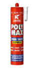 Colle de construction POLY MAX HIGH TACK EXPRESS blanc - cartouche de 435g