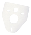 Set d'insonorisation - plaque d'isolation acoustique pour WC et bidets suspendus