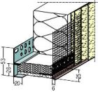 Profile de depart isolant adaptable pour isolant de 60 a 90mm - long. 2m