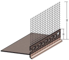 Profile pour jonction horizontale en PVC - long. 2m x ep. 6mm x diam. 80mm