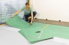 Sous-couche pour sols en vinyle STEICO underfloor LVT - long. 0,79m x larg. 0,59m x ep. 2,3mm - R = 0,10