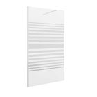 Paroi de douche - HEAVEN walk-in Deco 6 0,8 - 1 x haut. 1,95 m