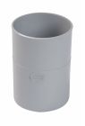 MANCHON FEMELLE/FEMELLE DIAMETRE 125 GRIS - UJXGT