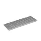 Grille de caniveau pour piscine gris 200 x 500mm - GRILLE PISCINE 500 X 200 GRISE