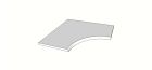 Carrelage en Grés cérame - Zephyr Grey Accessori per piscina e giardino Margelle bord antiderapant arrondie (1/4 rond) angle curviligne antiderapant