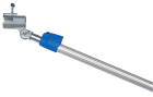 Porte-rouleaux tête orientable - 2,50m