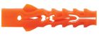 Cheville universelle en nylon - diam. 12 mm x long. 60 mm - Boîte de 25