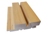 Bardage mélèze de sibérie - LARIX R3D 00 1N HF - long. 4m x larg. 12cm x ep. 44mm