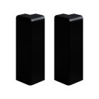 Plinthes - MCL ACCESSOIRE PVC NOIR ANGLE SORTANT DROIT 120 MM