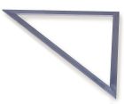 EQUERRE DE CARRELEUR 45DEGRES 100 X 100 X 140 CM