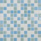 Mosaïque en verre recyclé - MEZCLA 100/501/503 MALLA 25X25MM